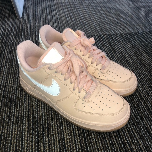 peach air force ones